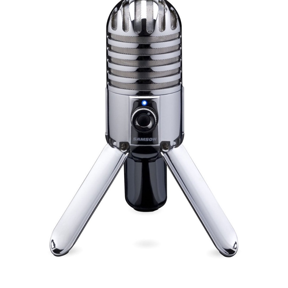 Silver Portable USB Microphone - Picture 3 of 7